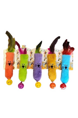 Catnipli Peluş Kedi Köpek Oyuncağı 7 x 23 cm Çeşitli Renklerde - RD-1046-2