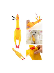 Sesli Horoz Eğlenceli Köpek ve Kediler İçin Sesli Öten Horoz Oyuncak 28 cm - 12825-2