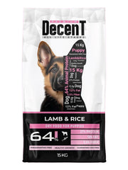 Decent Kuzu ve balık Etli Yavru Köpek Maması 1 kg açık mama - DC-YVRKPKKZ-1KG