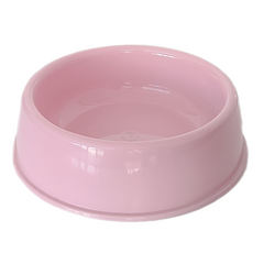 Markapet Kedi Köpek Plastik Mama Ve Su Kabı 20 cm - 200 ml Pembe - SF-PLSTKMK-PMB