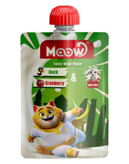 Moow Ördekli Keçi Sütlü Kedi Et Ezmesi 90 gr - 13468-4