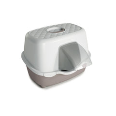 Stefanplast Tres Chıc Beyaz/pembe Kedi Tuvaleti 56x54,5x39cm - 391-99300