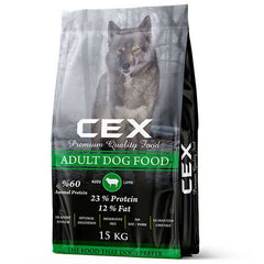 Cex Premium Kuzu Etli Köpek Maması (15 Kg)