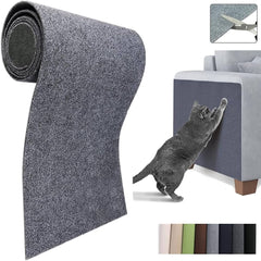 Kedi Tırmalama Halısı 30x98 cm – Koltuk Duvar Yer Kullanımlı Yapışkanlı Tırmalama Matı - KP-TRML-HAL