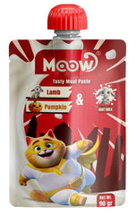 Moow Kuzu Etli Ve Bal Kabaklı Keçi Sütlü Kedi Et Ezmesi 90 gr - 13468-7