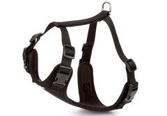 Doggie Havalı Ped Dokuma Köpek Göğüs Tasması 45/55 cm Siyah - ADGT10-M-SYH