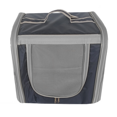Markapet Çift Cam Kedi Köpek Taşıma Çantası 32x40x42 cm Lacivert - SF-CFTCM-LCVRT