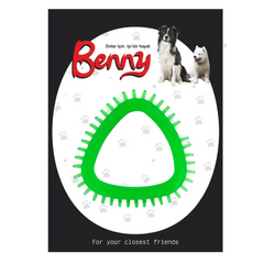 Benny Köpek Oyuncağı Üçgen 8 x 8.5 cm Çeşitli Renklerde - BNY-1116