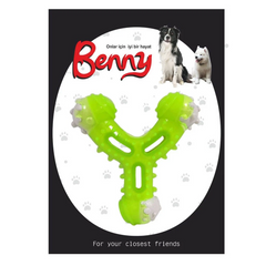 Benny Diş Kaşıma Köpek Oyuncağı Çatal 11 cm Çeşitli Renklerde - BNY-1121-KRSK