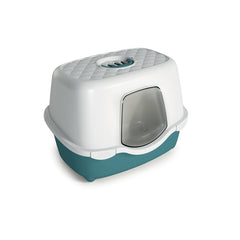 Stefanplast Tres Chıc Beyaz /yeşil Kedi Tuvaleti 56x39x39cm - 391-99201