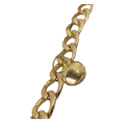 Markapet Kedi Ve Köpek Lüx Zincir Kolye 25-30 cm Medium Gold - SF-ZNCRKLY-GLD