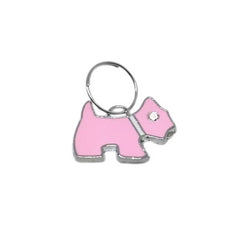 Köpek Tasma Aksesuarı İsimlik 1×2 cm Pembe - 17-1-26-P