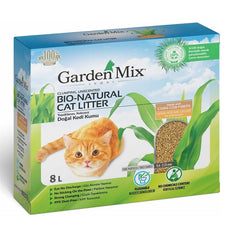 Gardenmix Topaklanan Mısır Lifli Kedi Kumu 8 Lt - 13075