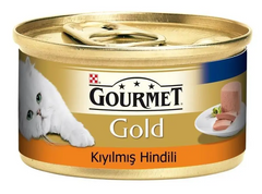 Gourmet Gold Kıyılmış Hindili Kedi Konservesi 85gr - 12988-2-2