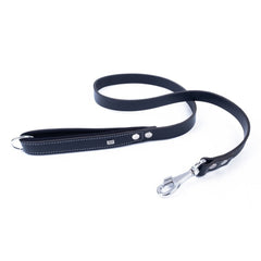 Doggie Softlu Deri Köpek Gezdirme Kayışı 3 cm*100 cm Siyah - FCZT-30-SYH