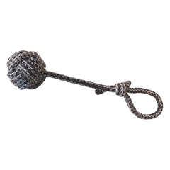 Markapet İpli Toplu Köpek Eğitici Oytun Topu 7-35 cm Kırçıl - SF-KPKDSIP-KRCL
