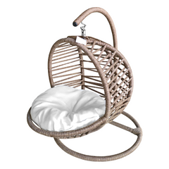 Karamel Pet Kedi Hamağı Minderli Kedi Salıncağı 40*42 cm-62 cm Kahverengi - KV-KDHMK-KHV