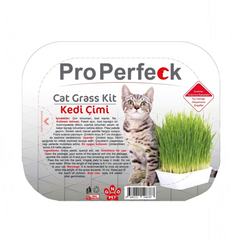 Pro Perfeck Doğal Fileli Kedi Çimi (Tüy Yumağı Önleyici) 150 gr - GND-KDCIM