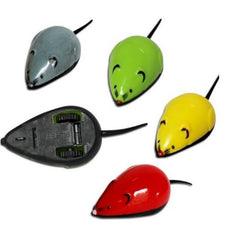 Çek Bırak Renkli Hareketli Fare Premiım 9×3.5×3CM Karışık Renklerde 1 Adet - 12830
