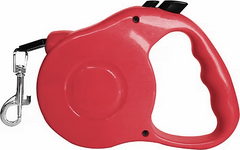 Karamel Pet Otomatik Köpek Gezdirme Tasması Medium 5 Metre 15 kg Kırmızı - KP-M-5MT-KRMZ