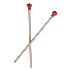 Markapet Doğal Ahşap Kuş Tüneği 1.2 cm-25 cm Standart Kırmızı (2 Adet) - SF-KSTNK-KRMZ
