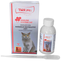Biolive Immune Cat Kediler İçin Bağışıklık Destekleyici Sıvı Vitamin 100ml - BIO-013