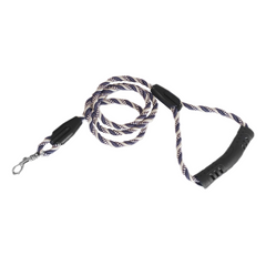 Üçlü Sarmallı Köpek Gezdirme Halatı 1 cm-120 cm Lacivert Beyaz - KNY-GZDRMHLT-LCVRTBYZ