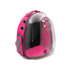 Cattie Astronot Kedi Taşıma Çantası 25x30x40cm Pembe - NEWVISIONPINK