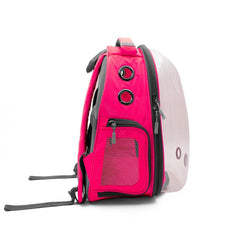 Cattie Astronot Kedi Taşıma Çantası 25x30x40cm Pembe - NEWVISIONPINK