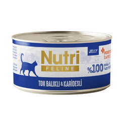 Nutri Feline Ton Balıklı ve Karidesli Tahılsız Kedi Konservesi 70 Gr - K-022