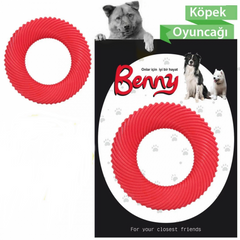 Benny Köpek Oyuncağı Yuvarlak 9,5 cm Kırmızı - BNY-1117-KRMZ