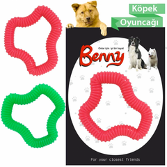 Benny Köpek Oyuncağı Sert 11 x 10 cm Kırmızı - BNY-1120-KRMZ