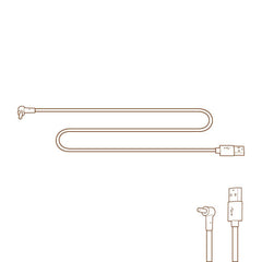 Cattie Su Pınarı Yedek Usb Güç Kablosu 150 cm - POWERCABLEUSB150CM