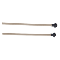 Markapet Doğal Ahşap Kuş Tüneği 1.2 cm-25 cm Standart Siyah (2 Adet) - SF-KSTNK-SYH