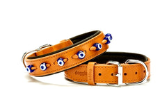 Doggie Nazar Boncuklu Tasma 3,0x55 cm Kamel - SBT-3023-KAM
