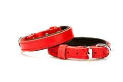 Doggie Comfort Deri Köpek Boyun Tasması 1,5x 25-33 cm Kırmızı - SBT-1510-KRMZ