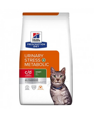 Hills Prescription Diet C/D Urinary Stress + Metabloic Tavuklu Kedi Maması 1,5 KG - 12695