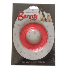 Benny Köpek Oyuncağı Yuvarlak 9,5 cm Kırmızı - BNY-1117-KRMZ