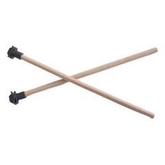 Markapet Doğal Ahşap Kuş Tüneği 1.2 cm-25 cm Standart Siyah (2 Adet) - SF-KSTNK-SYH