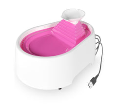 Cado Pet Kedi Köpek Su Pınarı Şelale 2 Litre - 5 volt ( usb'li ) Pembe - ST00232-PMB