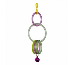 Exovit Olimpik Kuş Oyuncak Halka 5 x 14 cm 5 li - ST00674