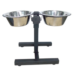 Tommy Ayarlanabilir Ayaklı Çelik Köpek Mama Su Kabı 1 Litre - VM2702B