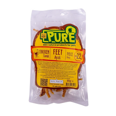 Delibon Pure Kurutulmuş Tavuk Ayağı 100 gr - TVKAYAK100