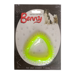 Benny Köpek Oyuncağı Üçgen 8 x 8.5 cm Sarı - BNY-1116-SR