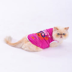 Pawstar Fuchsia Crab Tişört XLarge 34*38*55 cm - 23828-XL