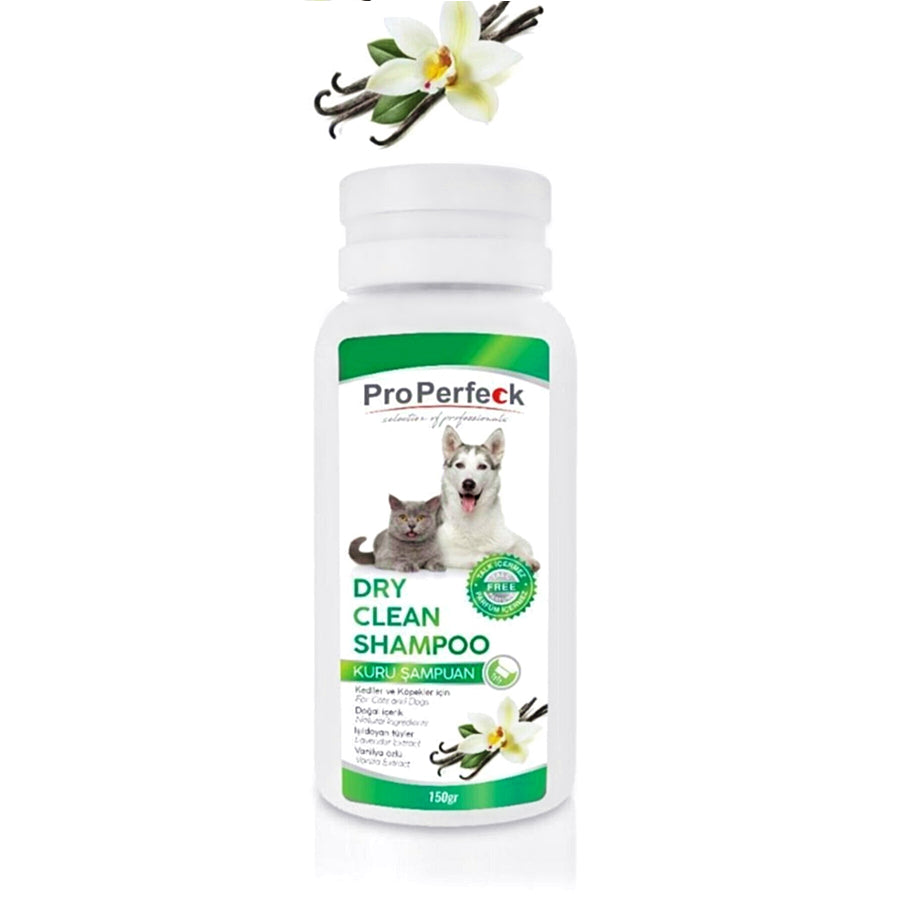 Kedi Köpek Kuru Toz Vanilyalı Kokulu Şampuan 150 gr - GND-KRSMPN