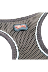 Tailpetz Air Mesh Köpek Göğüs Tasması Large 48x54 cm Brown - TLZPZ-L-BRWN