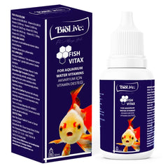 Biolive Fish Vitax Akvaryum Balıkları İçin Vitamin Desteği 50ml - BIO-009