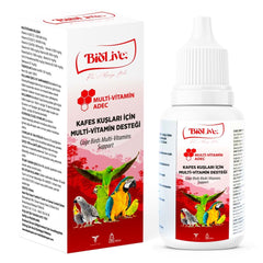 Biolive ADEC Kuşlar İçin Multivitamin 50ml - BIO-040