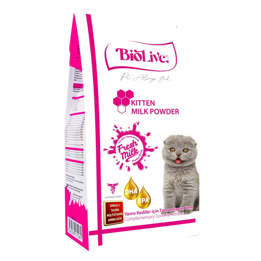 BİOLİVE KEDİ SÜT TOZU (150GR) - BIO-047